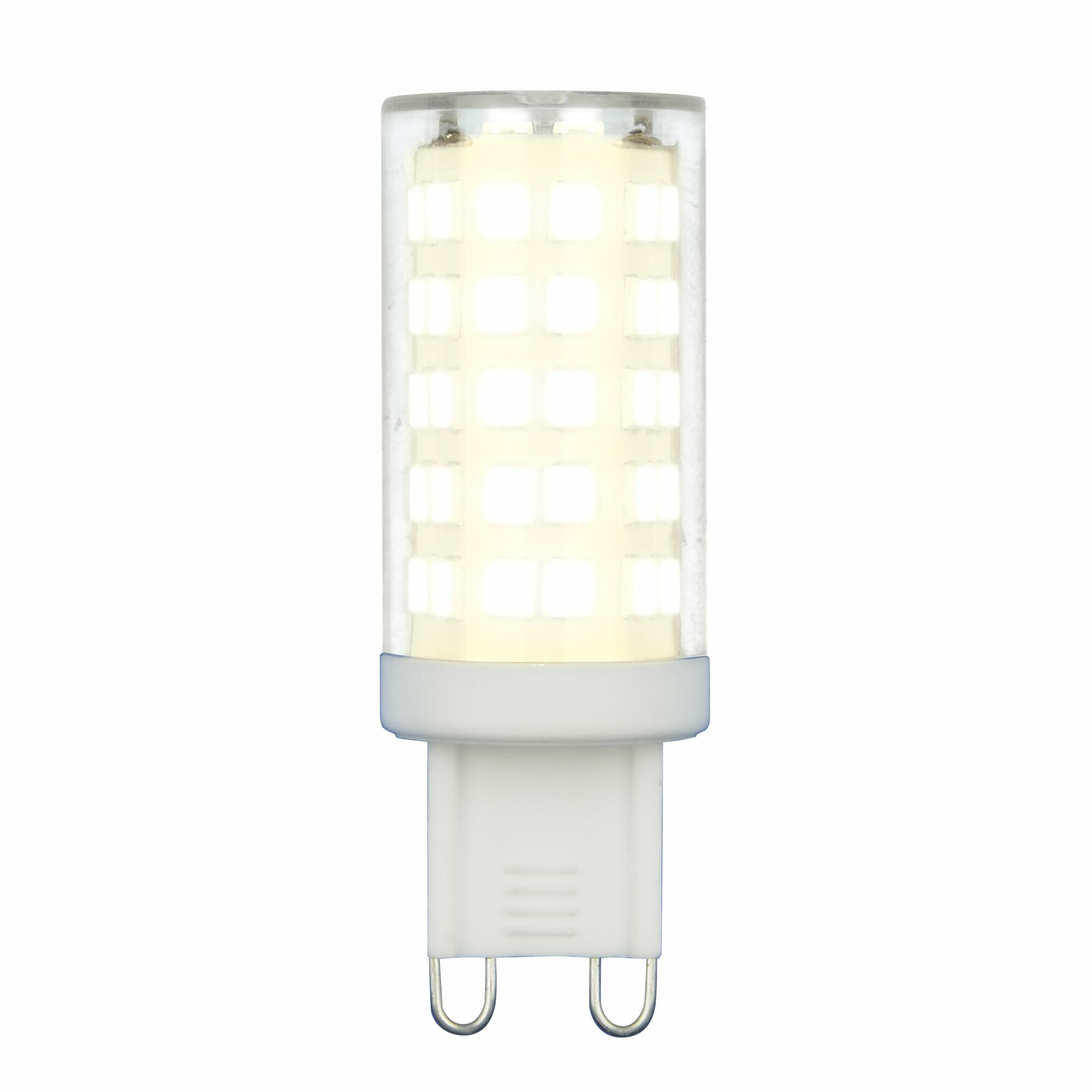 Светодиодная лампа капсульная G9 Белый дневной 9W UL-00006489 LED-JCD-9W-4000K-G9-CL GLZ09TR