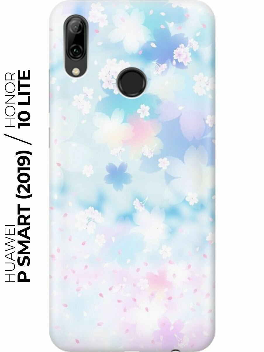RE: PA Накладка Transparent для Huawei P Smart (2019) / Honor 10 Lite с принтом "Цветение сакуры"