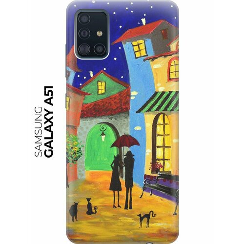 RE: PA Чехол - накладка ArtColor для Samsung Galaxy A51 с принтом Разноцветный город re pa чехол накладка artcolor для samsung galaxy a51 с принтом винтажные розы