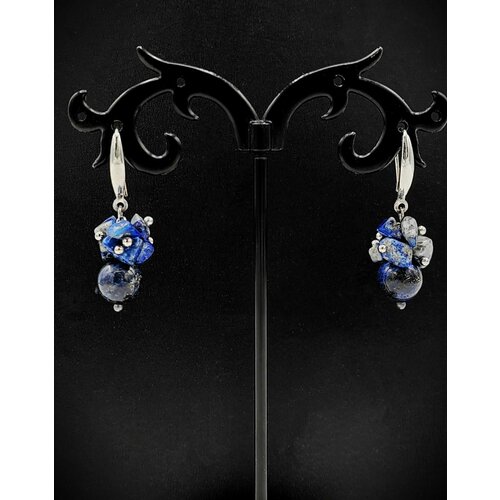 Серьги Apsara, лазурит, синий