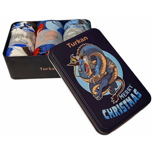 Подарочный набор мужских носков Turkan 3 пары 439₽