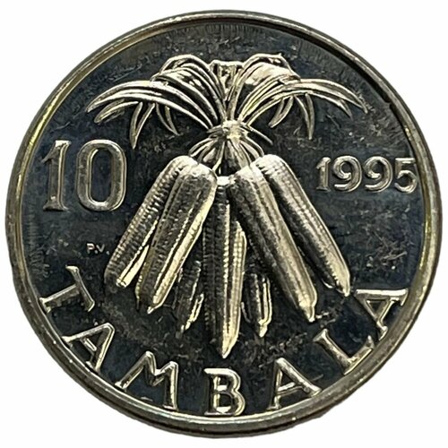 Малави 10 тамбала 1995 г. малави 50 тамбала 1994 крупная и редкая монета aunc