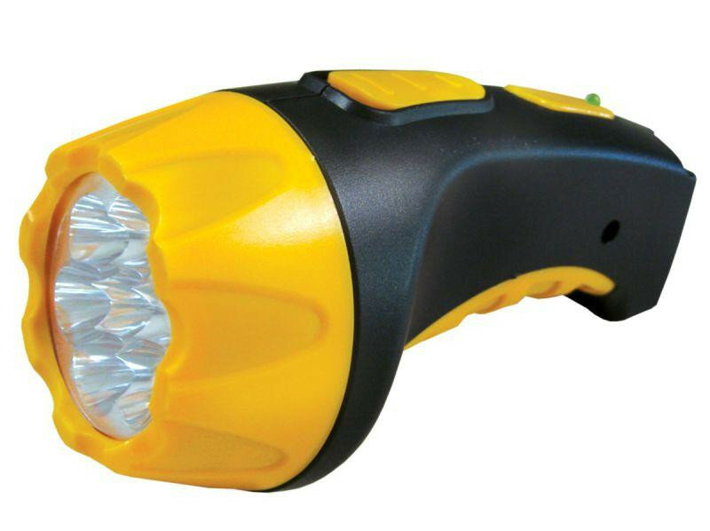 Ручной фонарь Ultraflash LED3807M чёрно-жёлтый - фото №14