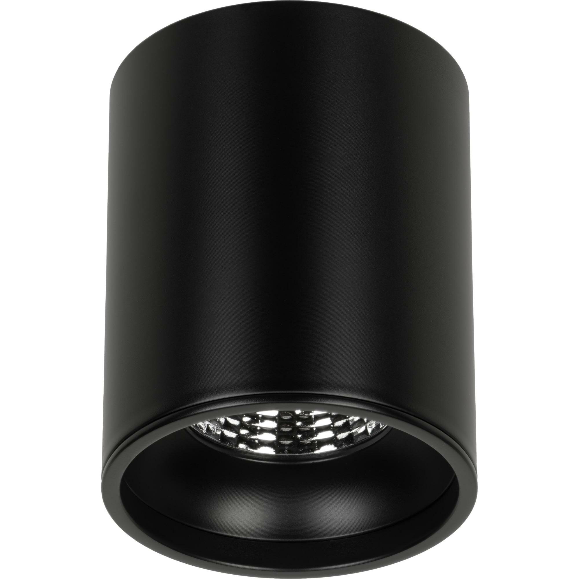 Накладной светильник Gauss LED HD028 12W (черный/черный) 3000K 79x100мм 1/10