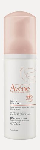 Изображение товара AVENE Avene Пенка для снятия макияжа очищающая, 150 мл, глицерин