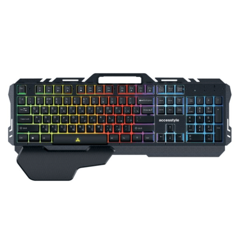 Клавиатура проводная игровая Accesstyle K203M-GCL Black 86000₽