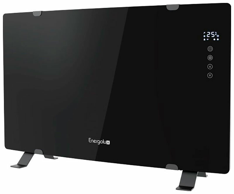 Конвектор Energolux ECH-1500E-J1-BG, черное стекло фото