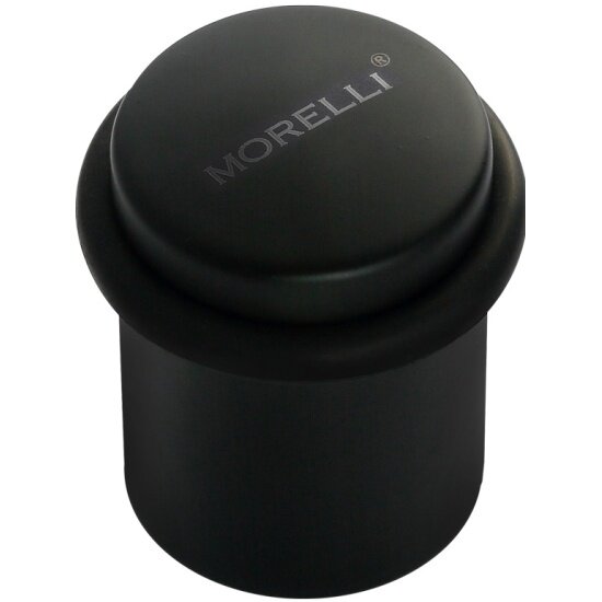 стопор для двери MORELLI DS3 BL черный - фото №1