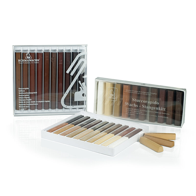 Воск мягкий Stuccorapido (30гр) цв.63 (темный орех)