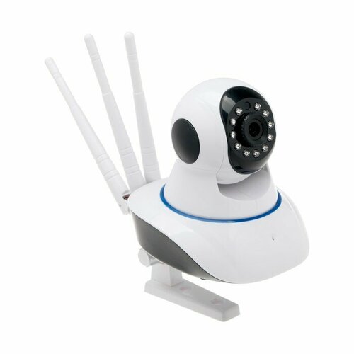 Видеокамера Luazon Home WiFi управление со смартфона поворот 355 microSD белая 447600₽