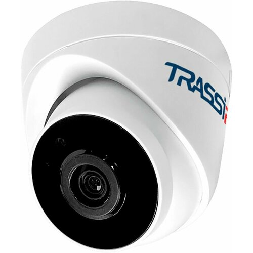 Видеокамера IP Trassir TR-D2S1 v2 3.6-3.6мм цв. корп: белый ip камера видеонаблюдения trassir tr d2s1 nopoe 3 6 мм белая