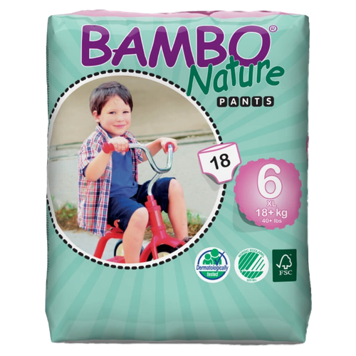 Подгузники-трусики Abena Bambo Nature для детей Pants XL 6 18 шт