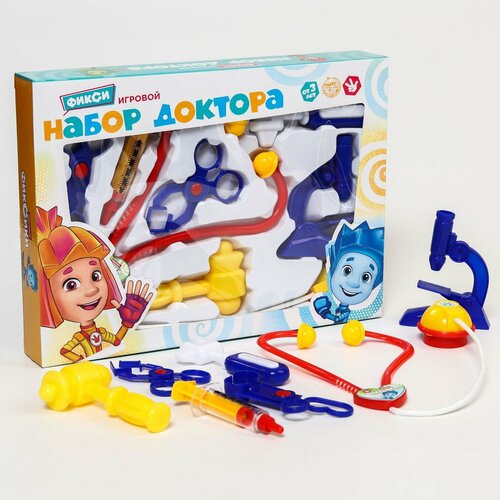 Игровой набор доктора, Фиксики, в коробке, микс