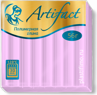 фото Пластика Артефакт 50г, шифон нежно-розовый (полупрозрачная) 519