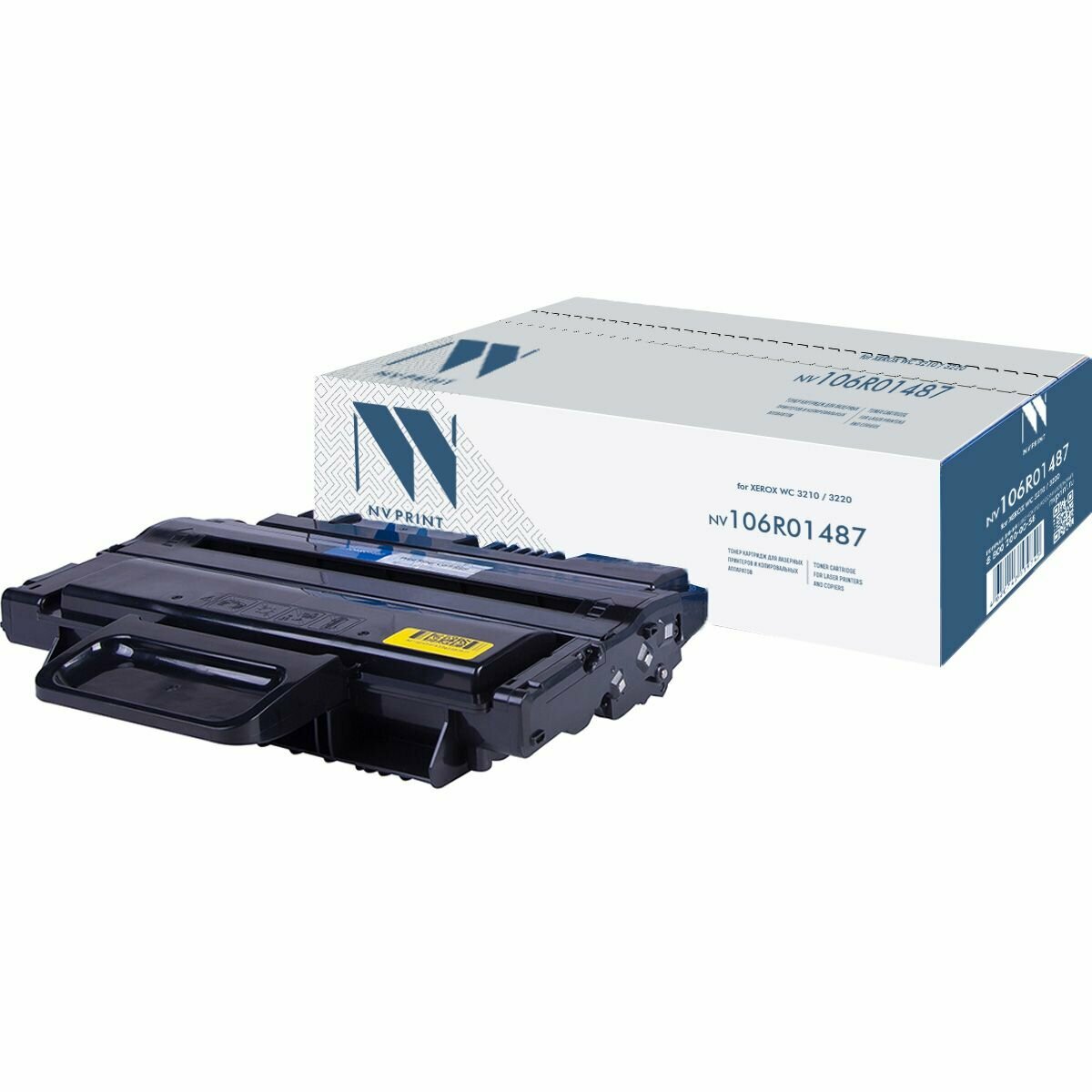 Картридж NV Print 106R01487 для лазерного принтера Xerox WC 3210 / 3220, совместимый, черный