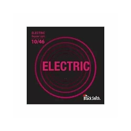 Струны для электрогитары BlackSmith Electric Regular Light 10/46 струны для электрогитары russtone enp9 46