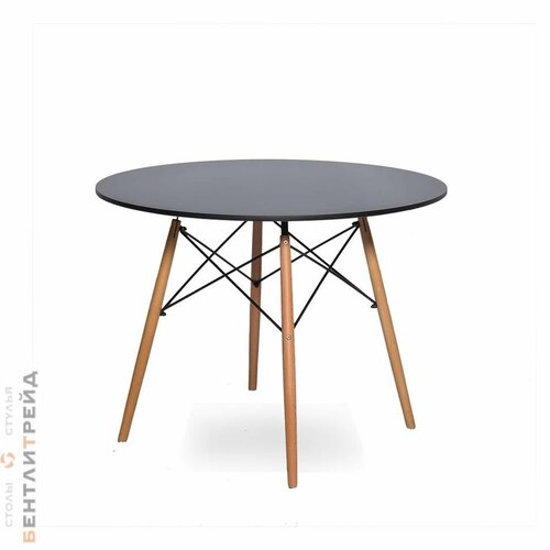Стол Eames 4BT черный D110