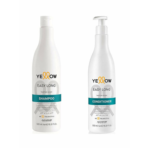 Набор средств для роста волос Easy Long шампунь 500 мл кондиционер 500 мл YELLOW 19479_19480 2462₽