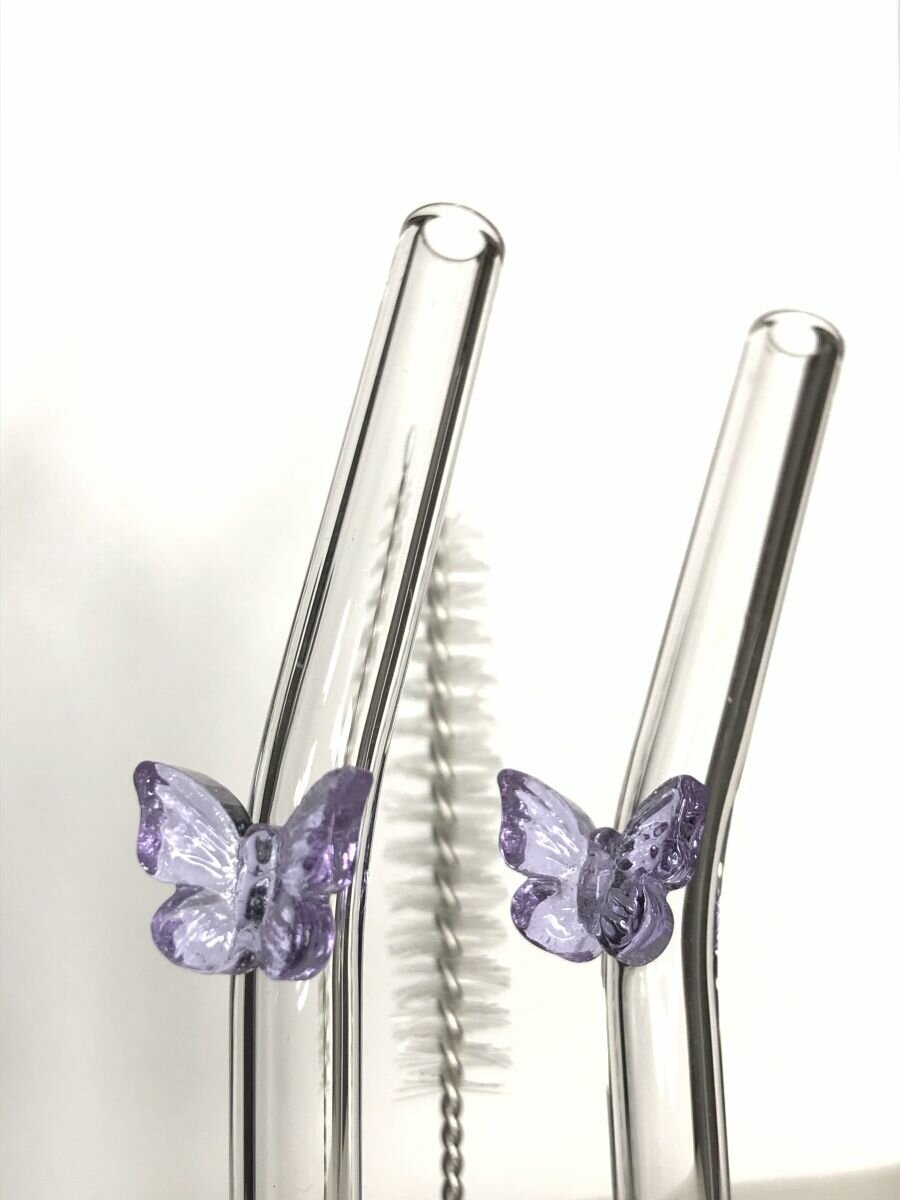 фото Трубочки стеклянные необычные