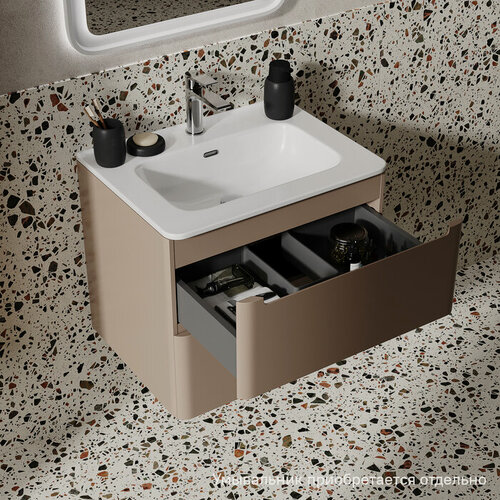 Изображение товара Тумба подвесная IDDIS Edifice EDI60C0i95 60 см капучино подходит умывальник 0106000i28