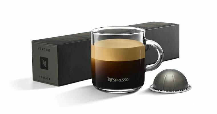 Капсулы Nespresso Vertuo Fortado 150 мл , 10 кап. в уп.