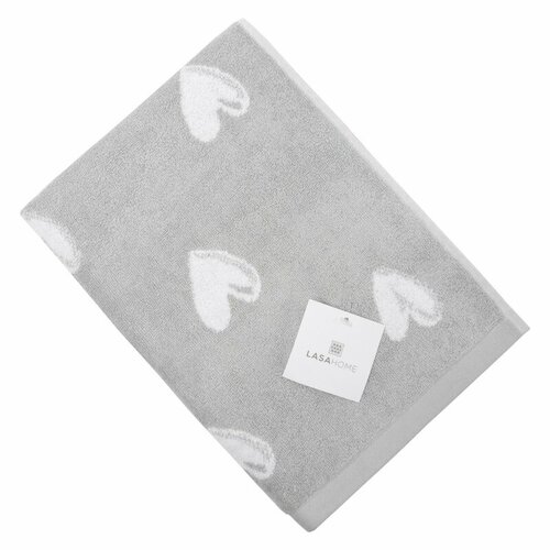 Полотенце 50 х 100 см Lasa Home Allegri серый 1990₽