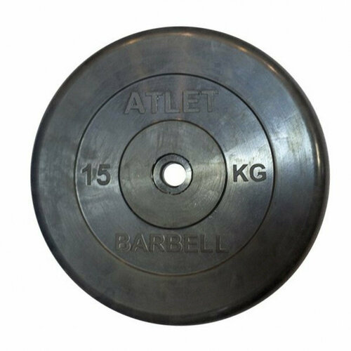 фото Диски обрезиненные atlet mb-atlet b26-15 mb barbell