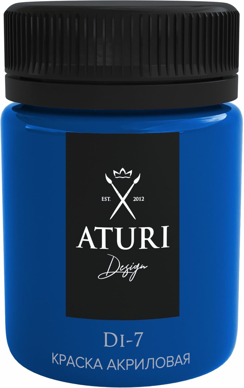 фото Краска акриловая Aturi цвет синий 60 г