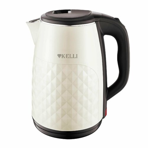 Металлический чайник Kelli KL-1803 25 л 2400Вт Белый 137700₽