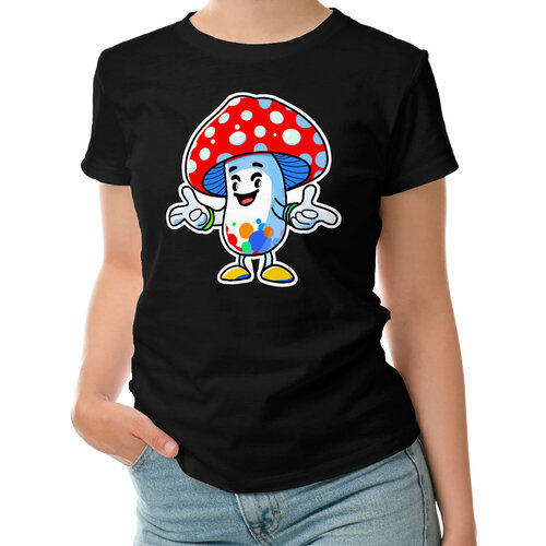 фото Футболка roly, размер s, черный