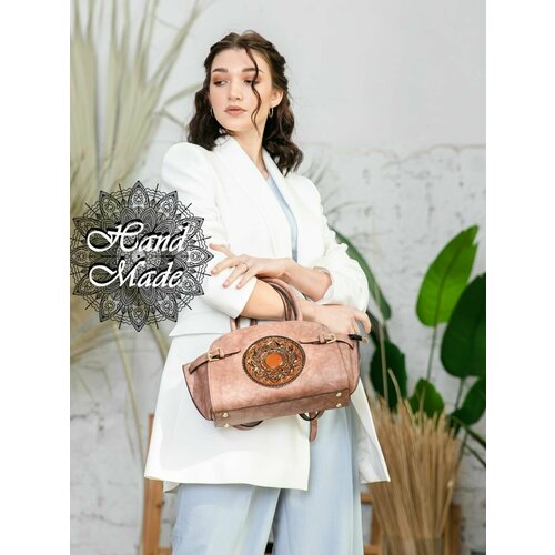 фото Сумка багет lumida, розовый