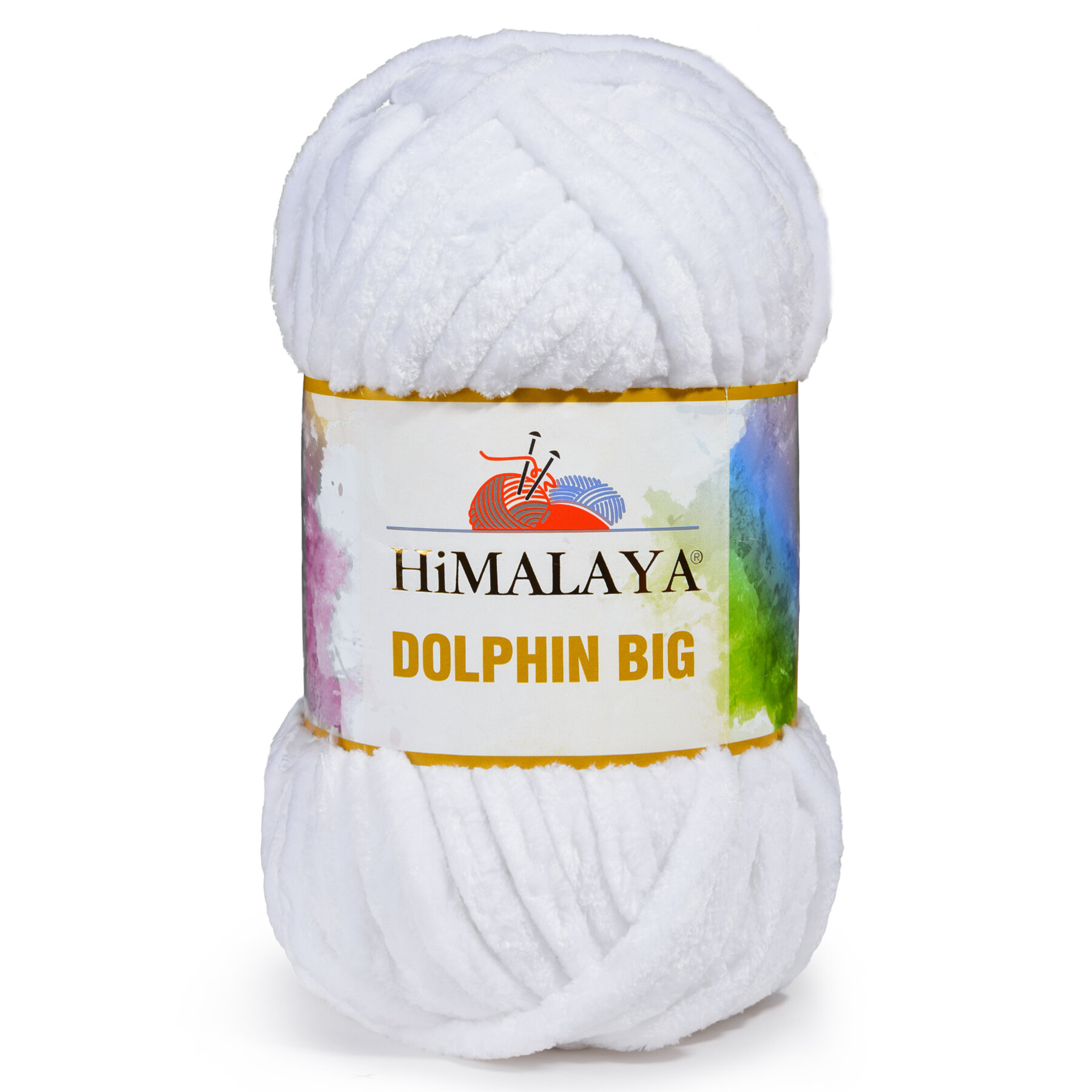 Пряжа для вязания Himalaya Dolphin BIG (Долфин биг) состав: 100% микрополиэстер вес: 200 г длина: 80 м