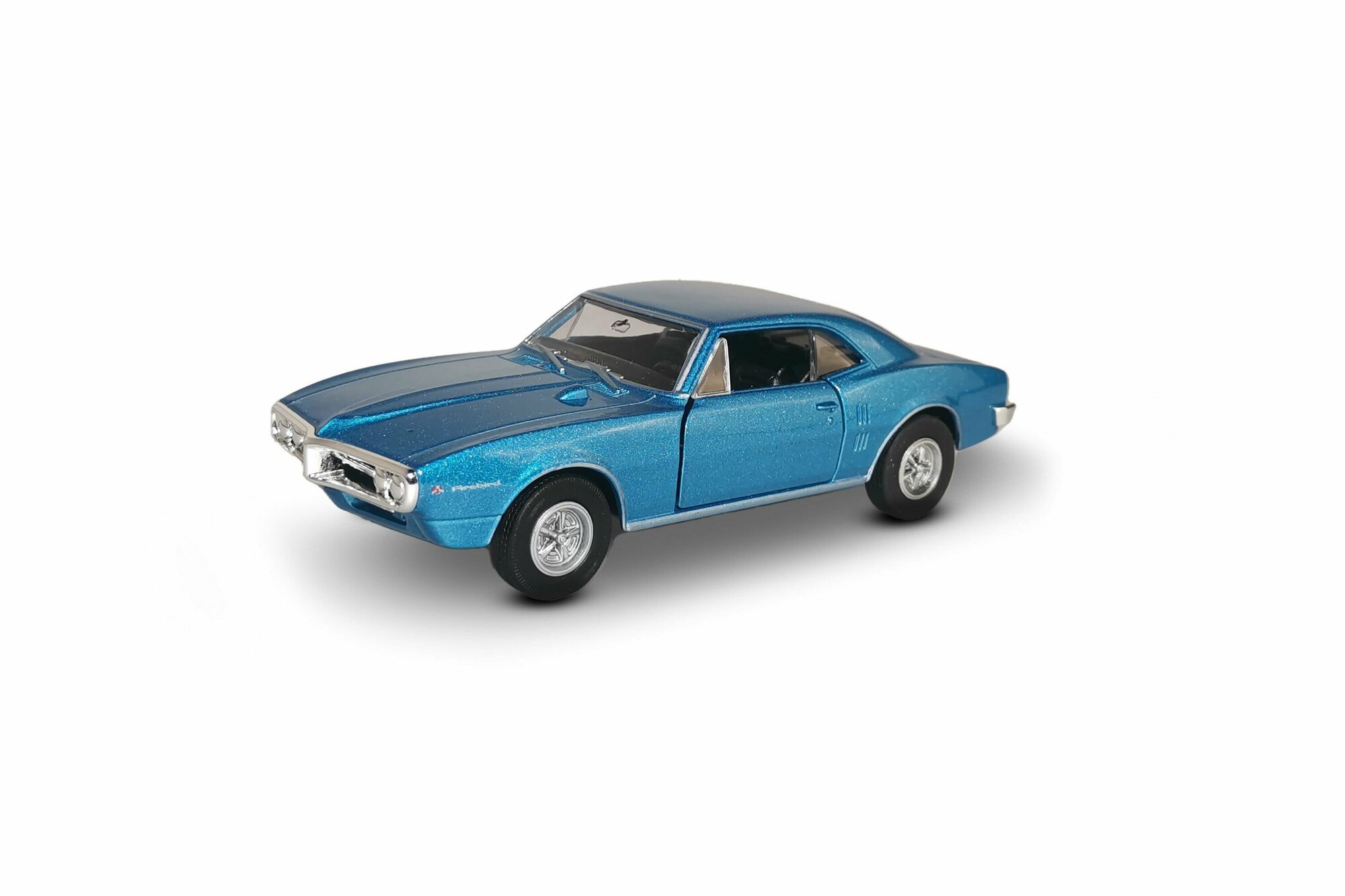 Машинка WELLY 1967 PONTIAC FIREBIRD Синий / модель машины 1:38 с пружинным механизмом