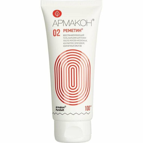 Гель очищающий от ожогов и укусов Армакон Реметин 100мл 1186 298₽