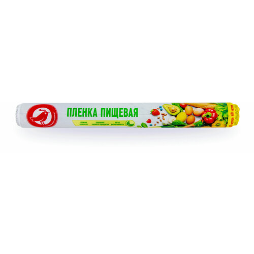 Пленка пищевая ашан Красная птица, 40 м