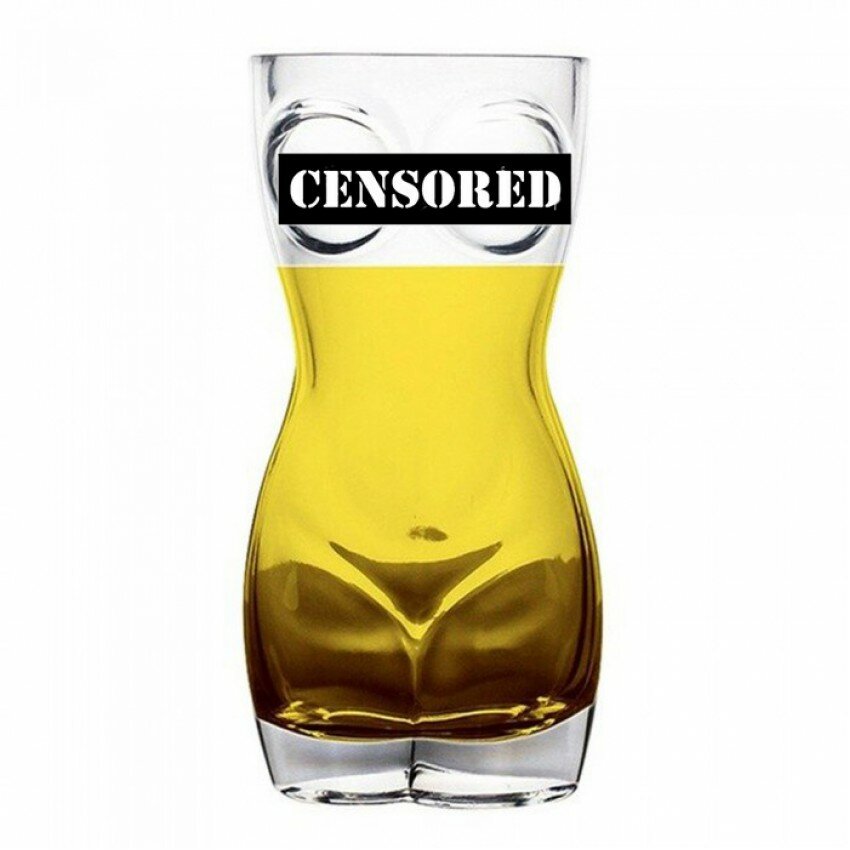 Пивной бокал MaxxMalus "Female Body" 600мл