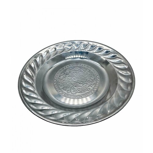 Тарелка из нержавеющей стали Тарелка сервировочная 22 см Тарелка десертная 210₽