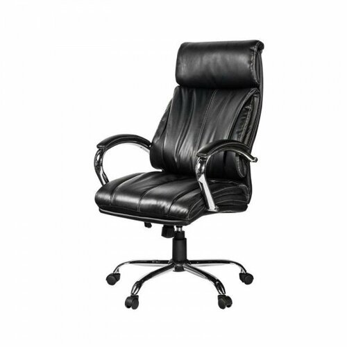 Кресло руководителя Easy Chair 516 RT рециклированная кожа черная
