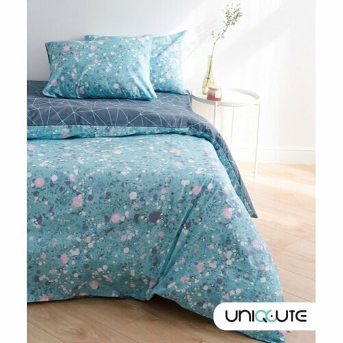 Полутораспальный комплект постельного белья Uniqcute поплин 50х70 70261/2