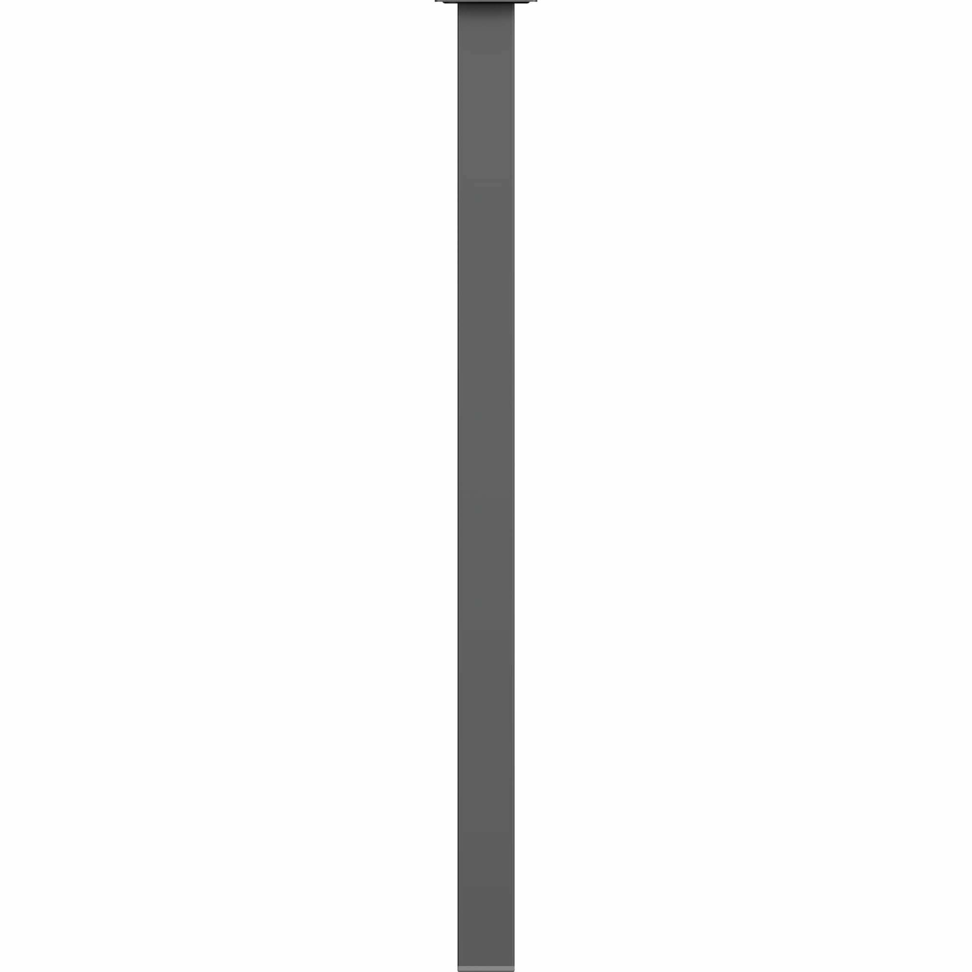Ножка Лофт 83х99х865 мм 850-830 цвет черный муар - фотография № 2