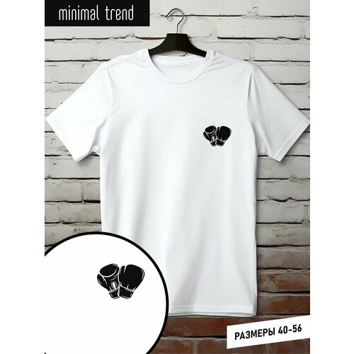 фото Футболка, размер m, белый нет бренда