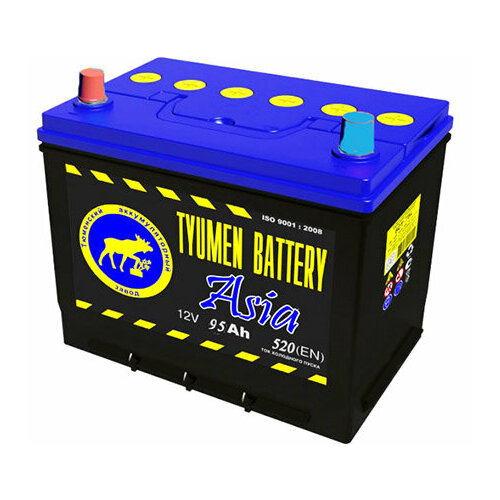 Аккумулятор автомобильный TYUMEN BATTERY Asia 6СТ-95 прям. (115D31R) 306x173x225