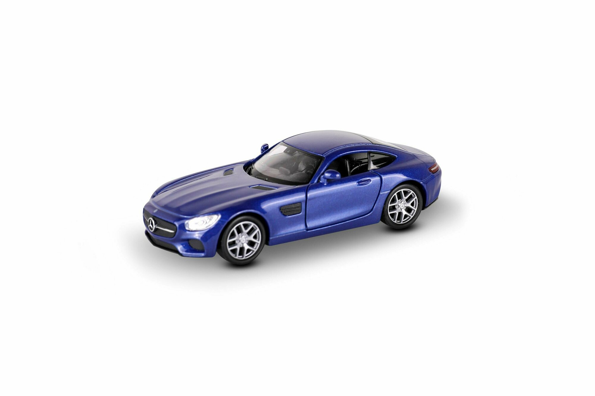 Машинка WELLY MERCEDES-BENZ AMG GT Синий / модель машины 1:38 с пружинным механизмом