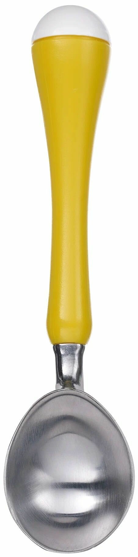 Ложка для мороженого икеа чосигт. 18,5 см. желтый. IKEA CHOSIGT. 1 ШТ.
