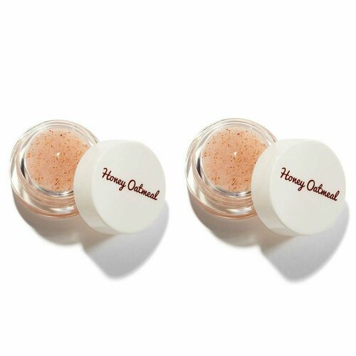 The Saem Скраб для губ Honey Oatmeal Lip Scrub, 7 мл, 2 шт