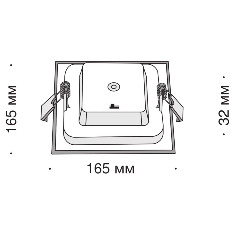 Встраиваемый светильник Technical DL020-6-L12W - фотография № 4