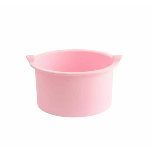 Lilu Чаша силиконовая для разогрева воска 02 Розовая, 500 мл