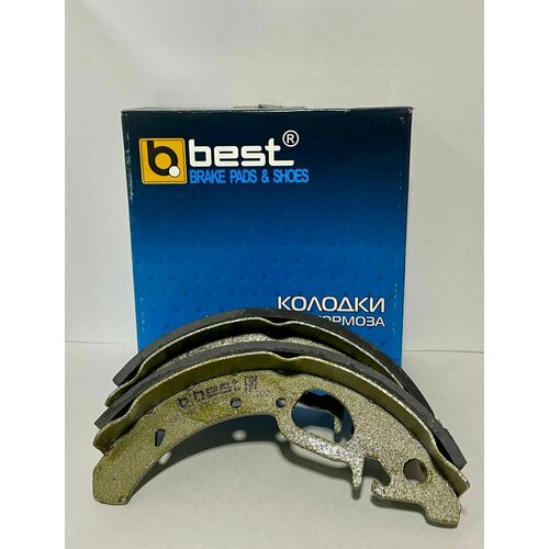 Колодка задняя барабанного тормоза BEST калина приора гранта 1118-2170 с АБС 837₽