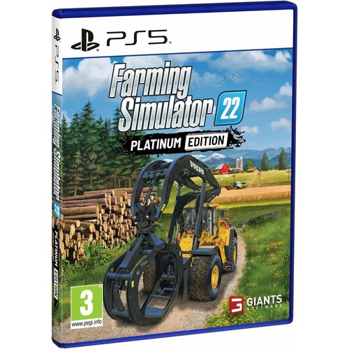 Игра Farming Simulator 22 Platinum Edition (PlayStation 5, Русские субтитры) игра для playstation 5 farming simulator 22 platinum edition