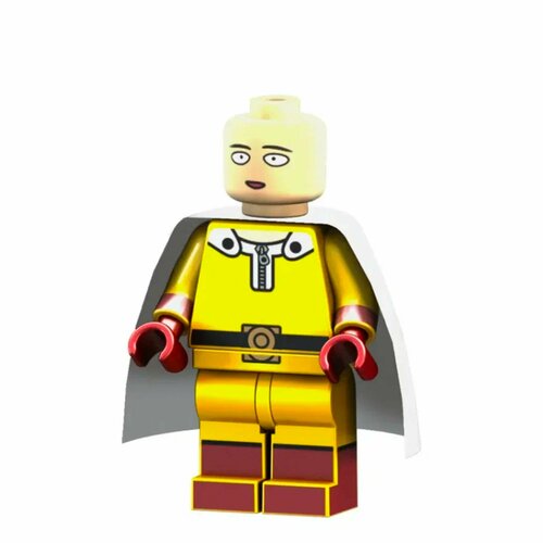 Ванпачмен / OnePunchMan / Минифигурка совместимая с Лего минифигурка веном в костюме железного человека с щупальцами совместимая с лего